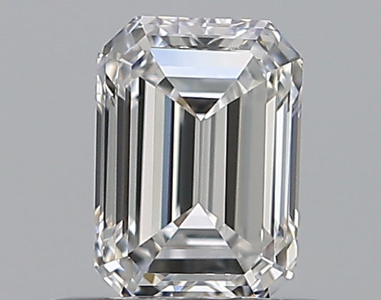 0.55CT EMERALD IF D WH