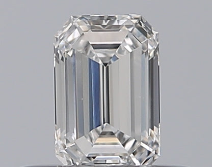 0.30CT EMERALD VS2 E WH