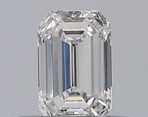 0.30CT EMERALD VS2 E WH