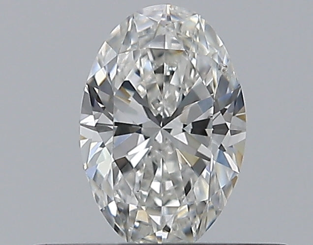 0.32CT OVAL SI1 F WH