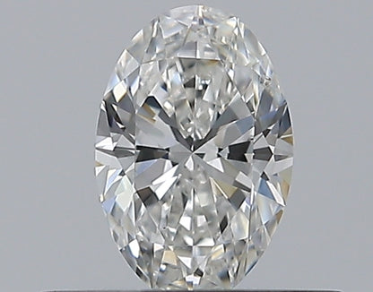 0.32CT OVAL SI1 F WH