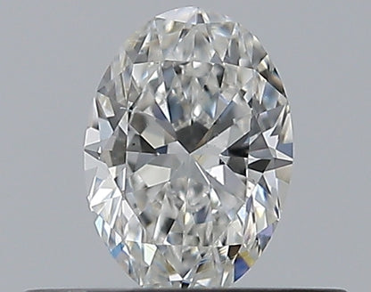 0.30CT OVAL SI1 F WH