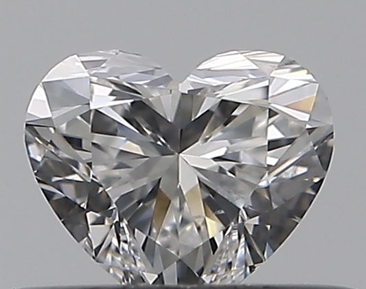 0.30CT HEART SI2 F WH