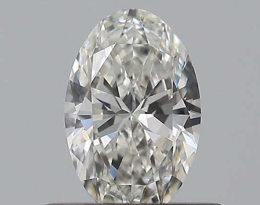 0.40CT OVAL VS2 G WH