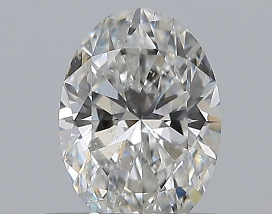 0.40CT OVAL SI2 F WH