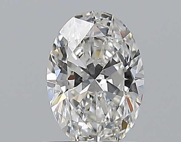 0.60CT OVAL SI2 F WH