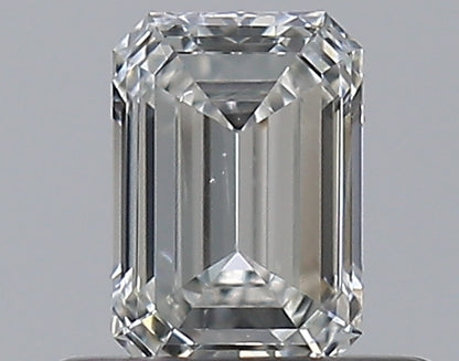 0.40CT EMERALD SI2 G WH