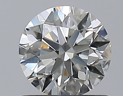 0.70CT ROUND SI2 J WH