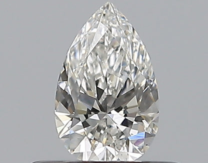 0.33CT PEAR SI1 G WH