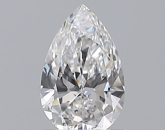0.70CT PEAR SI1 D WH