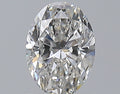 0.91CT OVAL SI1 G WH