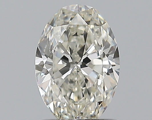 0.80CT OVAL SI1 J WH