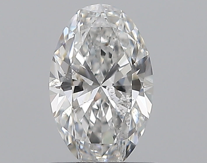 0.70CT OVAL SI2 E WH