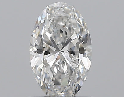 0.70CT OVAL SI2 E WH
