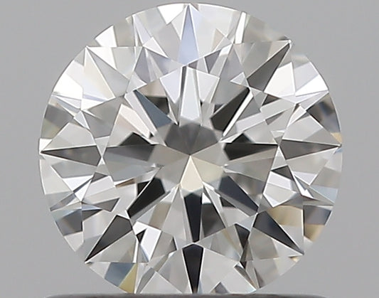 0.63CT ROUND VVS1 F WH