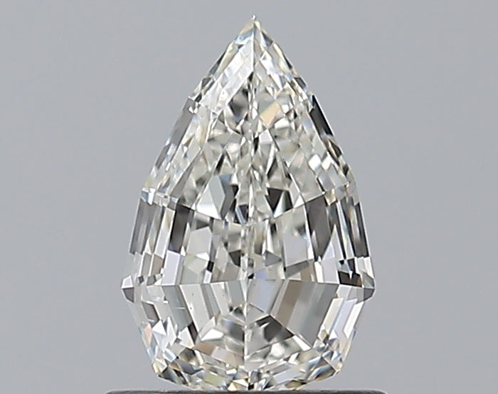 0.90CT Pear Step Cut VS2 I WH