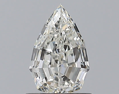 0.90CT Pear Step Cut VS2 I WH