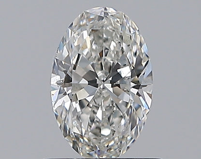 0.70CT OVAL SI1 G WH