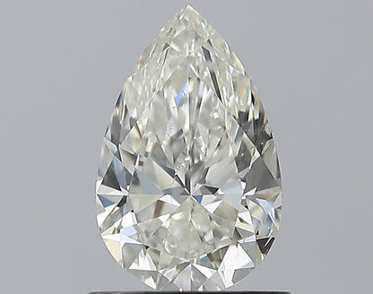 0.90CT PEAR SI1 J WH