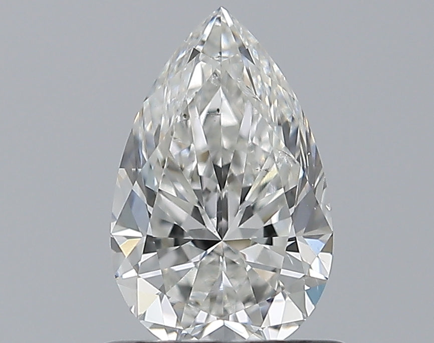 0.75CT PEAR SI2 G WH