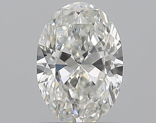 0.70CT OVAL SI1 G WH