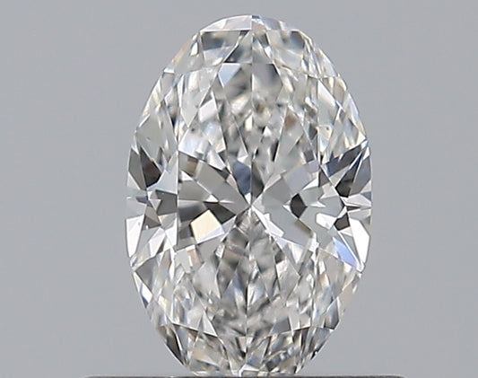 0.50CT OVAL VS2 E WH