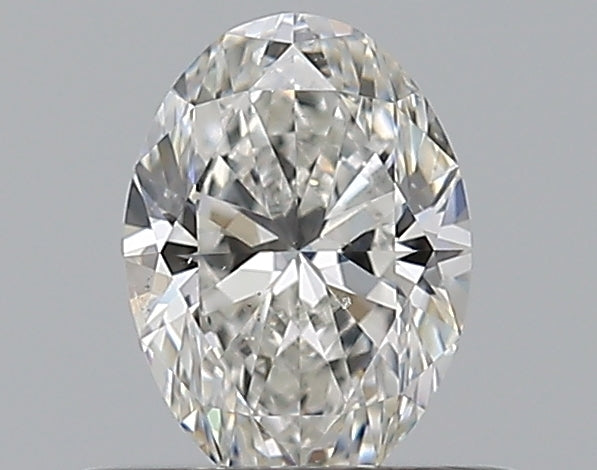 0.50CT OVAL SI1 F WH