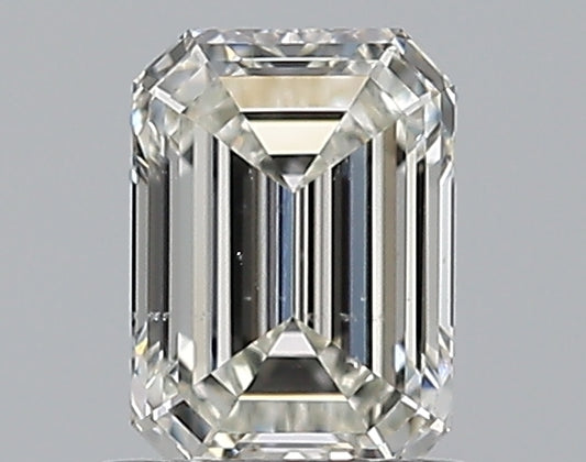 0.70CT EMERALD SI1 I WH