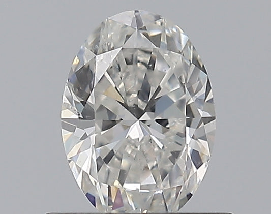 0.52CT OVAL SI2 F WH