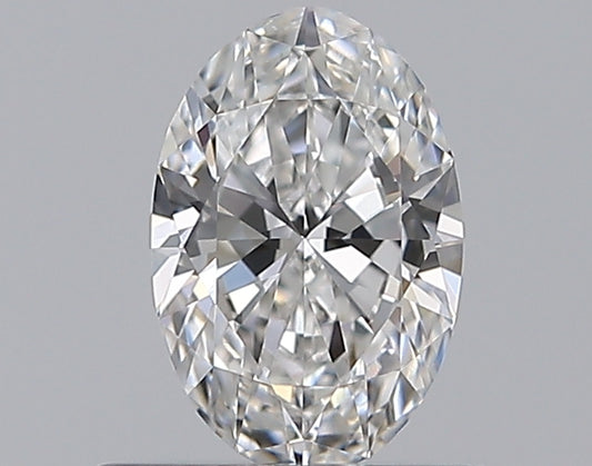 0.50CT OVAL VVS1 F WH