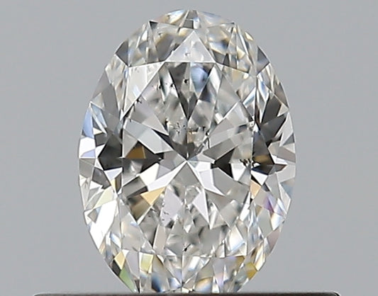 0.40CT OVAL SI1 F WH
