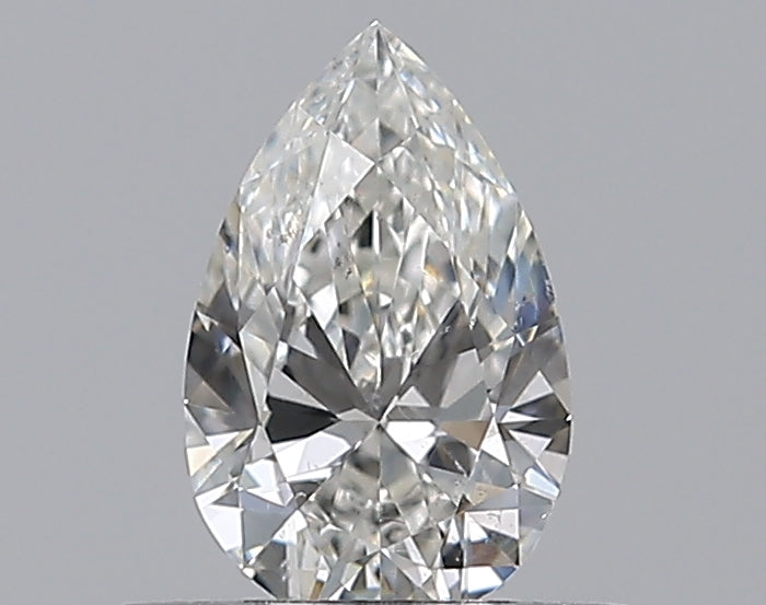 0.35CT PEAR SI1 G WH