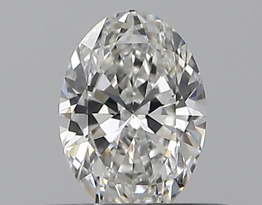 0.30CT OVAL SI1 G WH