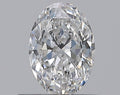0.50CT OVAL SI2 D WH