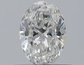 0.50CT OVAL SI1 F WH