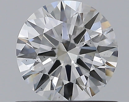 0.68CT ROUND SI1 D WH