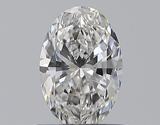 0.50CT OVAL VS2 F WH