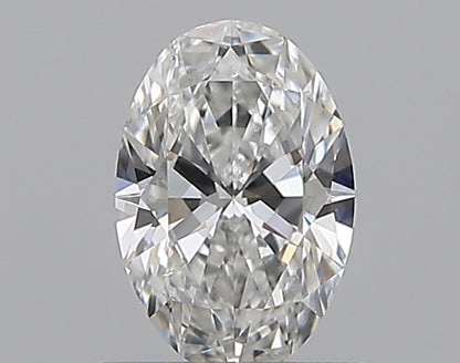 0.50CT OVAL SI2 F WH