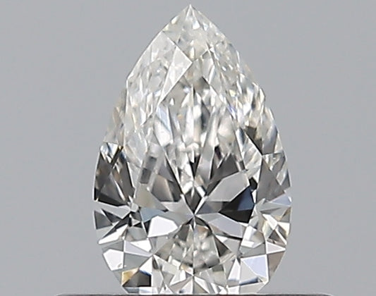 0.30CT PEAR SI1 F WH