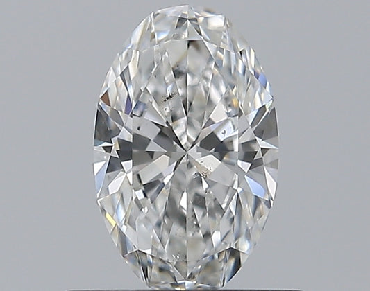 0.55CT OVAL SI1 F WH