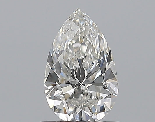 0.65CT PEAR SI2 G WH