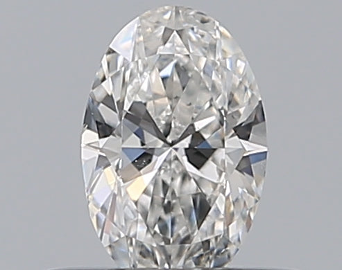 0.30CT OVAL SI1 F WH