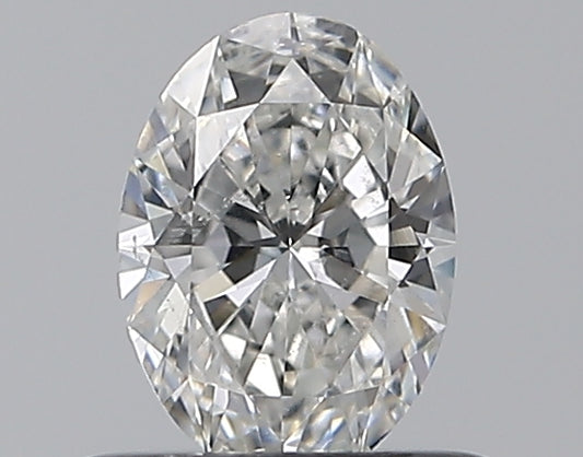 0.46CT OVAL SI2 G WH
