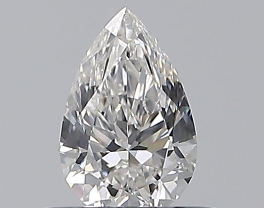 0.40CT PEAR SI1 F WH