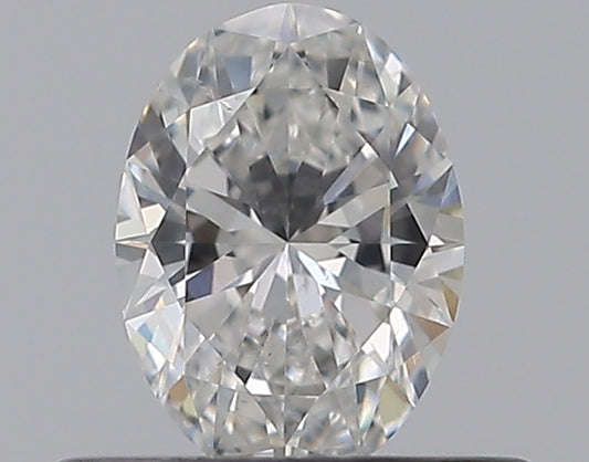 0.39CT OVAL SI1 F WH