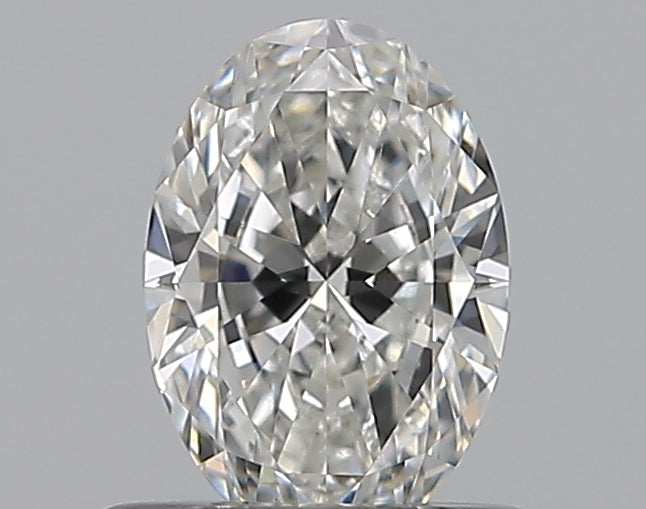 0.50CT OVAL SI1 F WH