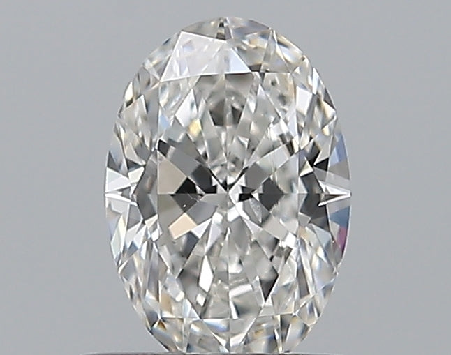 0.50CT OVAL SI1 F WH