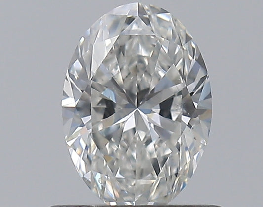0.60CT OVAL SI2 G WH