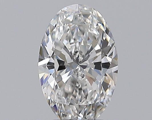 0.50CT OVAL VS1 E WH