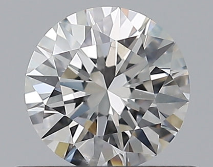 0.50CT ROUND SI1 F WH